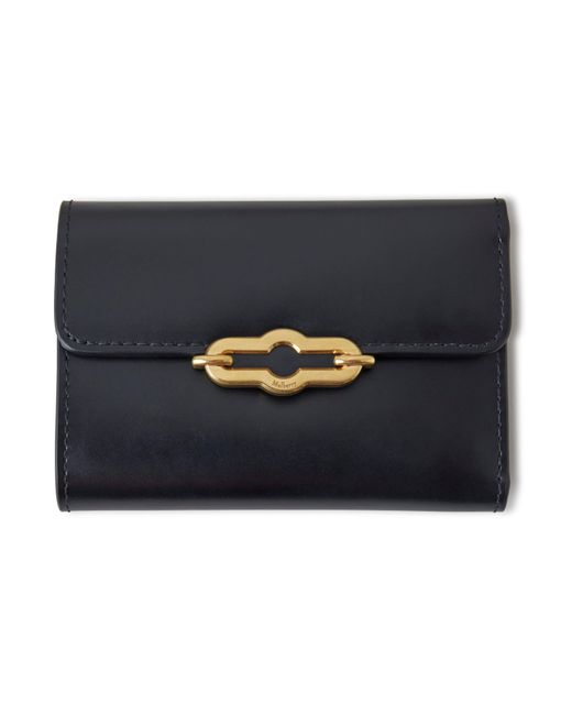 Mulberry Black Pimlico Compact Wallet