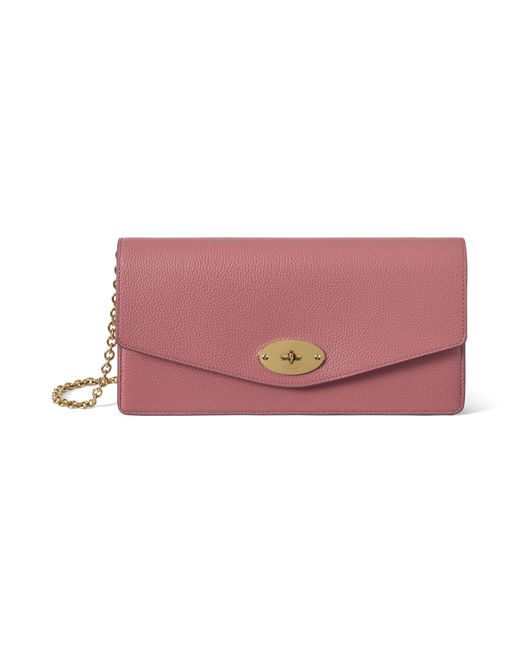 Mulberry Pink Darley Clutch Scrumpy