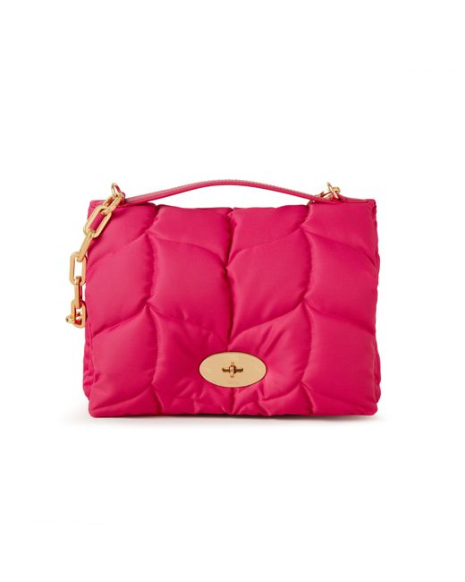 Mulberry Synthetic Softie In Pink Recycled Padded Nylon - Lyst