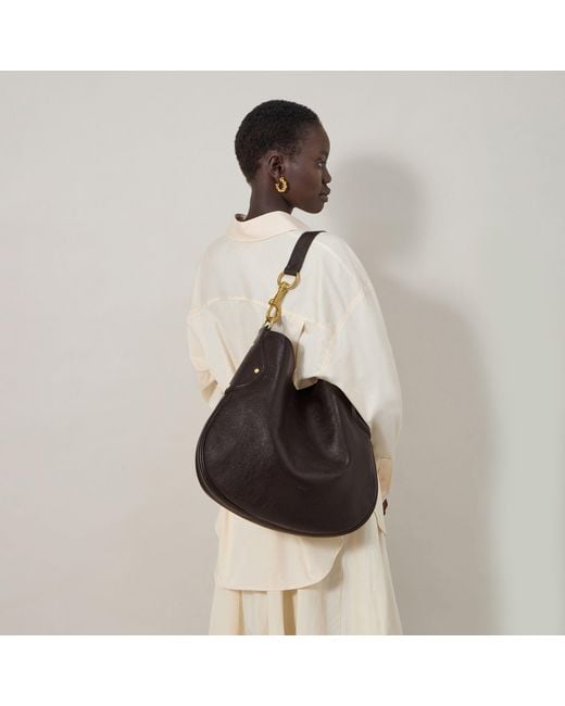 Mulberry Black Hackney Shoulder Bag Ebony