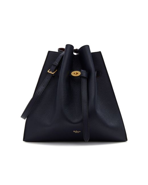 Mulberry Black Tyndale Small Leather Bucket Bag