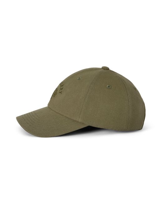 Mulberry Green Tree Baseball Cap Khaki