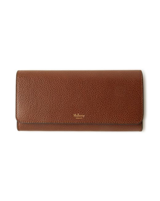 Mulberry Brown Continental Wallet