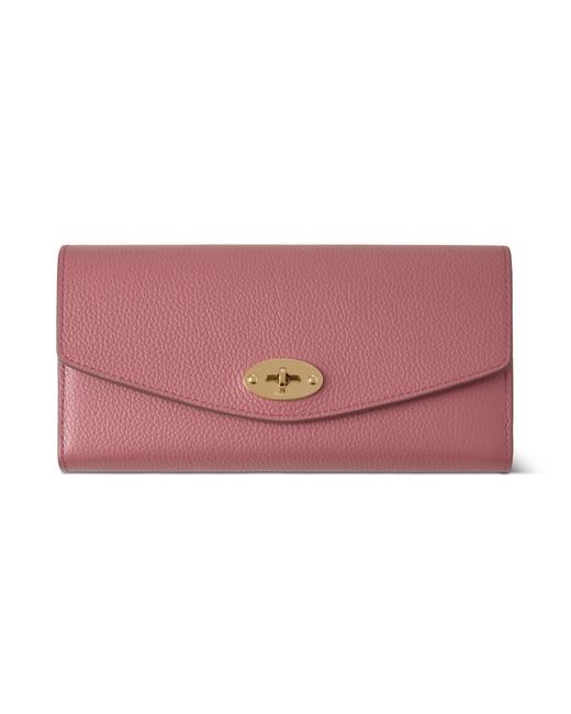 Mulberry Pink Darley Wallet Scrumpy