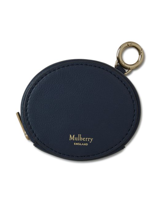 Mulberry Blue Zipped Case Keyring Night Sky