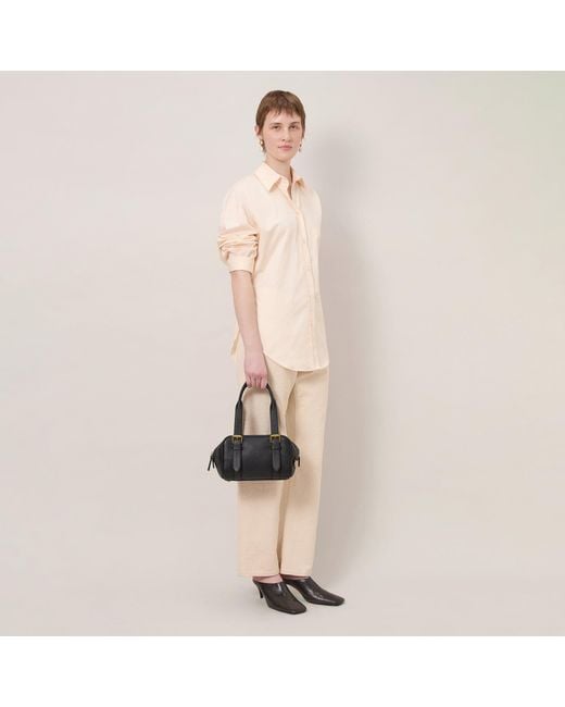 Mulberry Black Small Boston