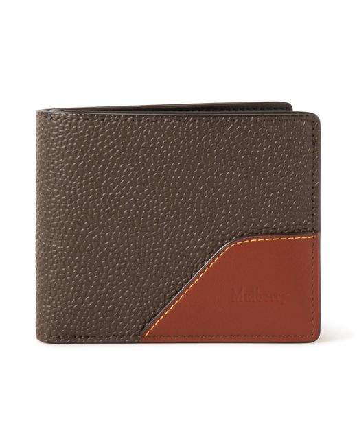 Mulberry Brown 8 Card Wallet for men