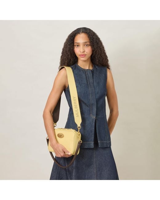 Mulberry Yellow Darley Camera Bag Butter