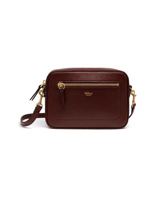 Mulberry Brown Camera Leather Bag