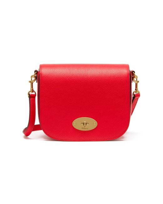 Mulberry Red Small Darley Satchel