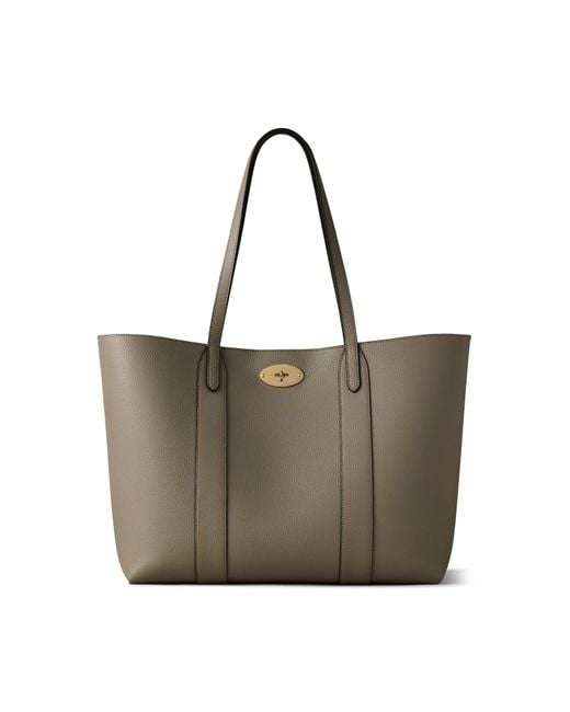Mulberry Brown Bayswater Tote Linen
