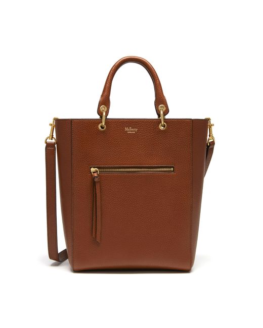 Mulberry Brown Small Maple Leather Tote 