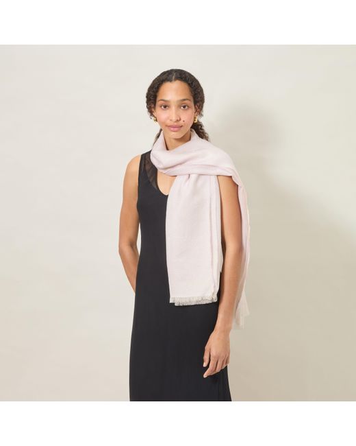 Mulberry White Tree Pashmina Blossom