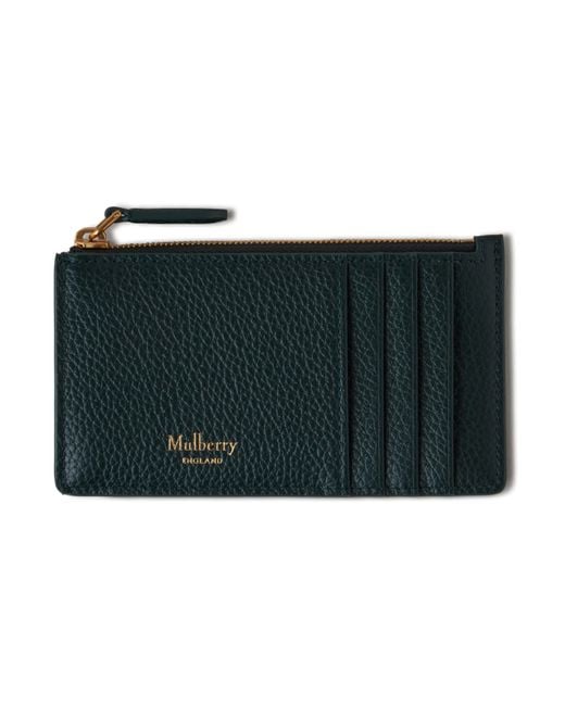 Mulberry Black Continental Zipped Long Card Holder