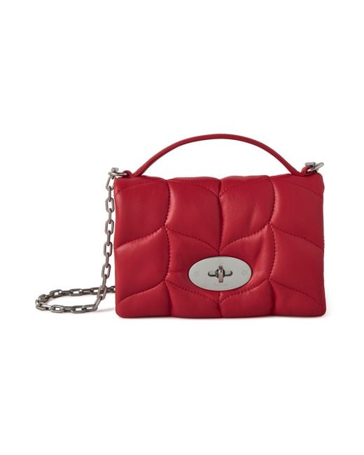 Mulberry Tiny Softie in Red | Lyst