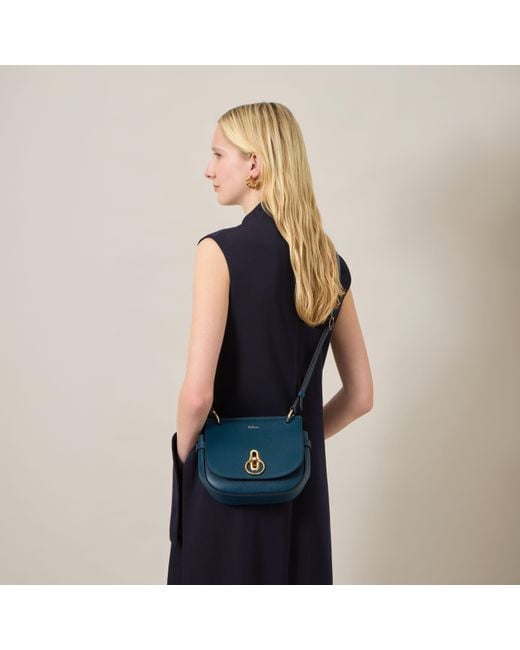 Mulberry Blue Small Amberley Satchel Out Of The