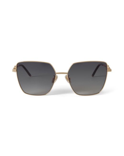 Mulberry Gray Tallulah Sunglasses Charcoal