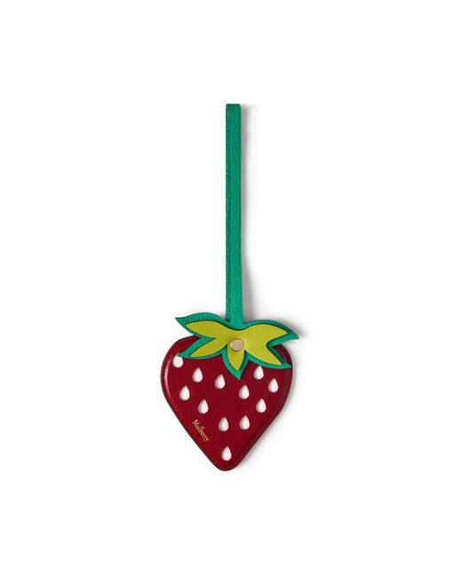 Mulberry White British Summer Bag Charm