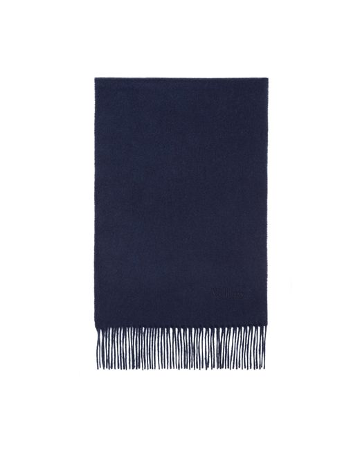 Mulberry Small Solid Lambswool Scarf in Blue | Lyst