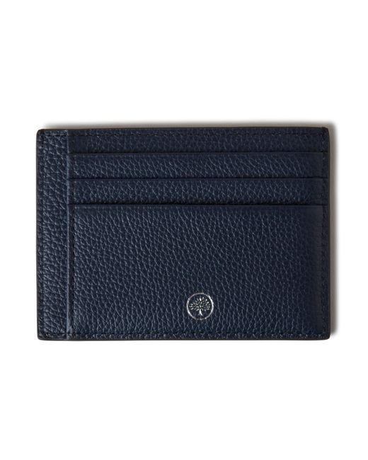 Mulberry Blue Heritage Card Holder for men