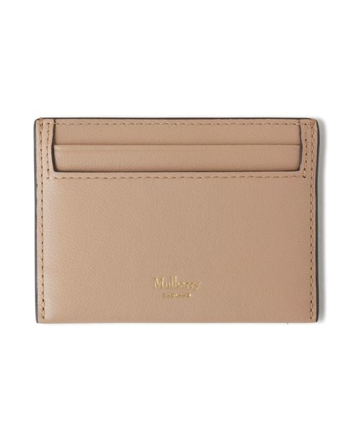 Mulberry Natural Leather Card Case