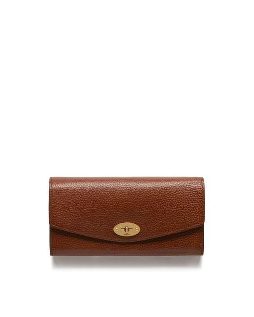 Mulberry Brown Darley Wallet