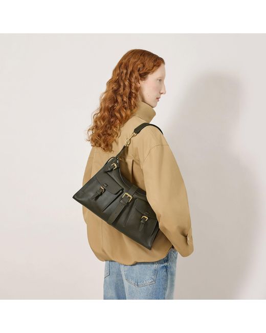 Mulberry Gray Roxanne Shoulder Bag Juniper