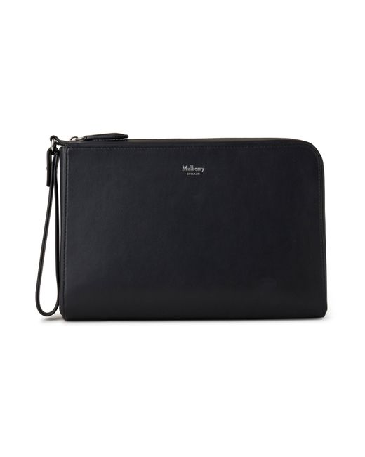 Mulberry Black Camberwell Pouch for men