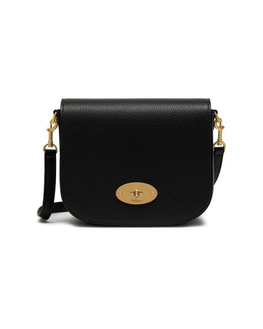 Mulberry Womens Black Darley Small Leather Satchel Bag