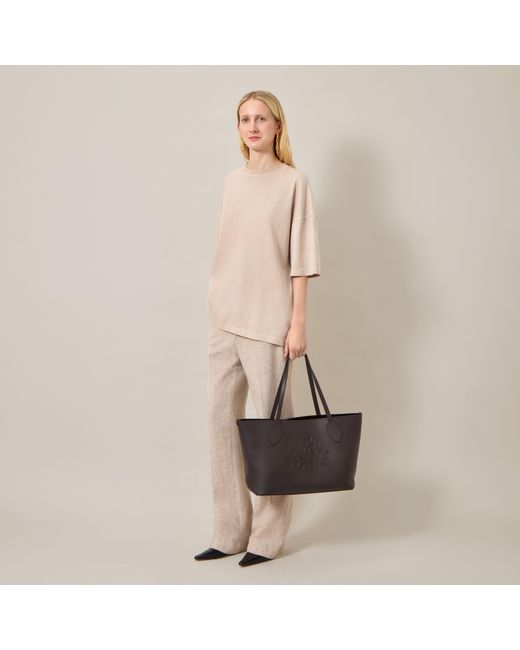 Mulberry Brown Tree Tote Ebony