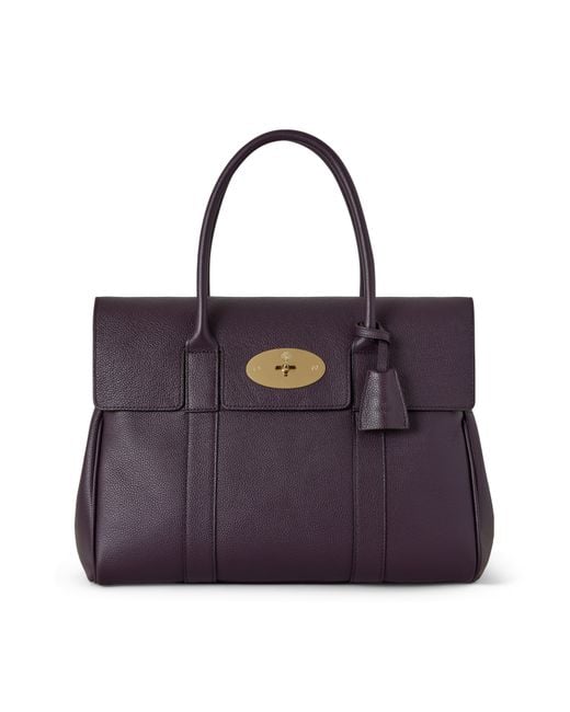 Mulberry Purple Bayswater Deep Aubergine
