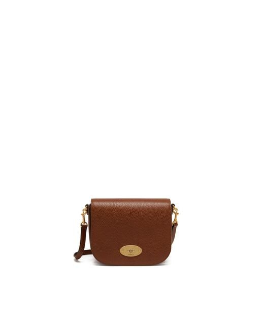 Mulberry Brown Small Darley Satchel