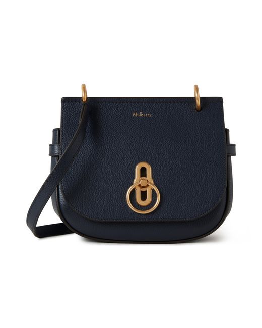 Mulberry Blue Small Amberley Satchel