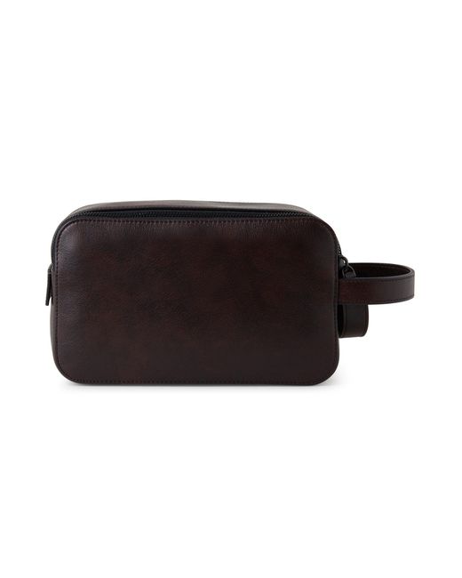 Mulberry Black Double Zip Wash Case
