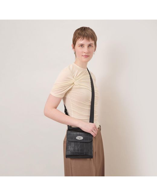 Mulberry Black Small Antony for men