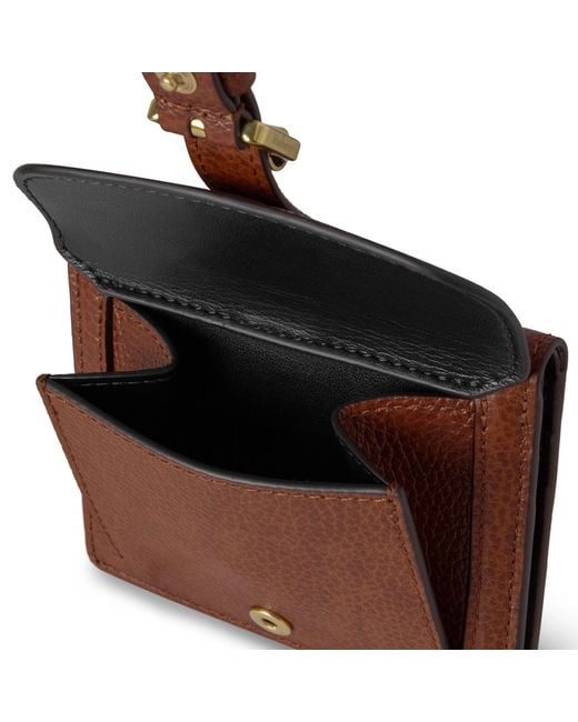 Mulberry Brown Roxanne Wallet Oak