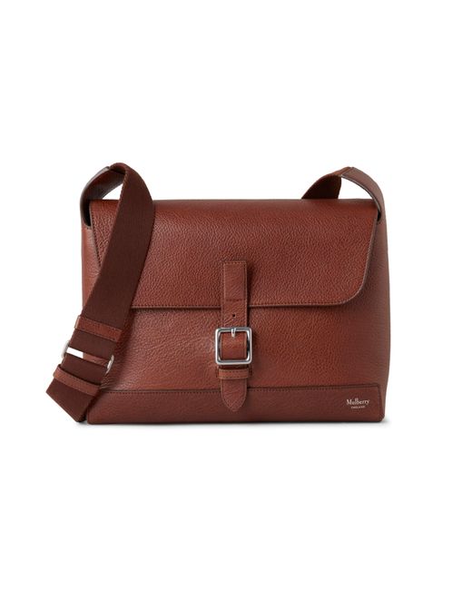 Mulberry Red Small Chiltern Crossbody Messenger for men