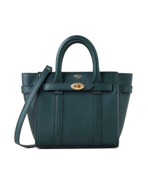 Mulberry Green Micro Zipped Bayswater