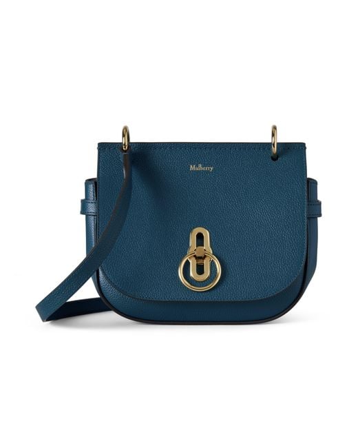 Mulberry Blue Small Amberley Satchel Out Of The