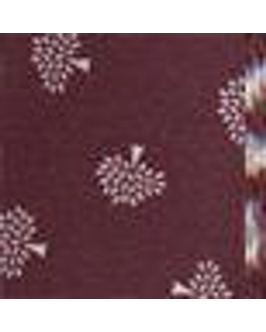 Mulberry Purple Skinny Scarf