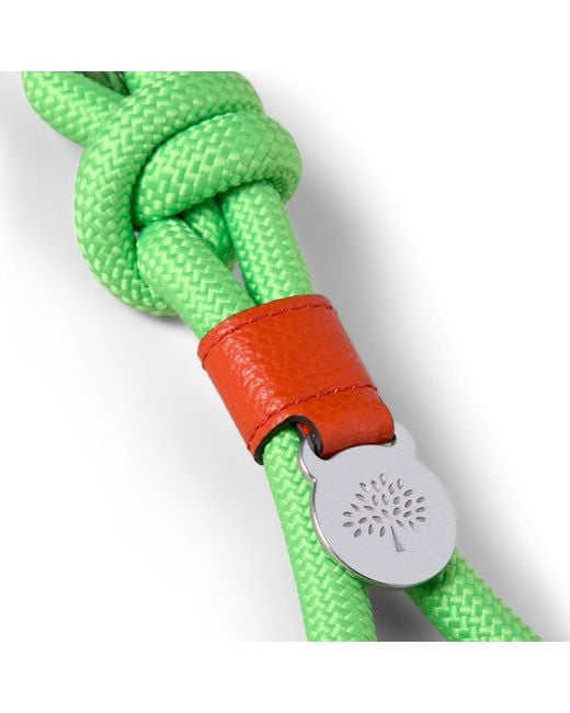 Mulberry Green Rope Keyring Mixed