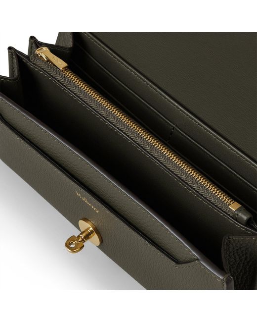 Mulberry Multicolor Darley Wallet Juniper