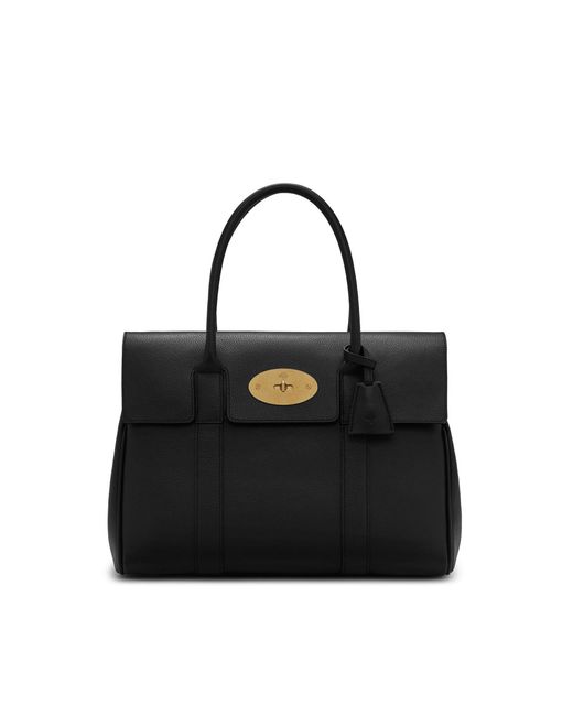 Mulberry Black Bayswater-Brass