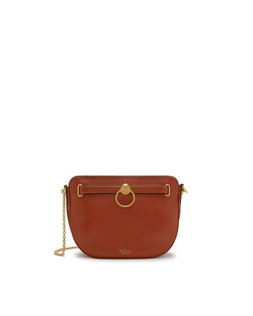 Mulberry Brockwell In Red Clay Silky Calf