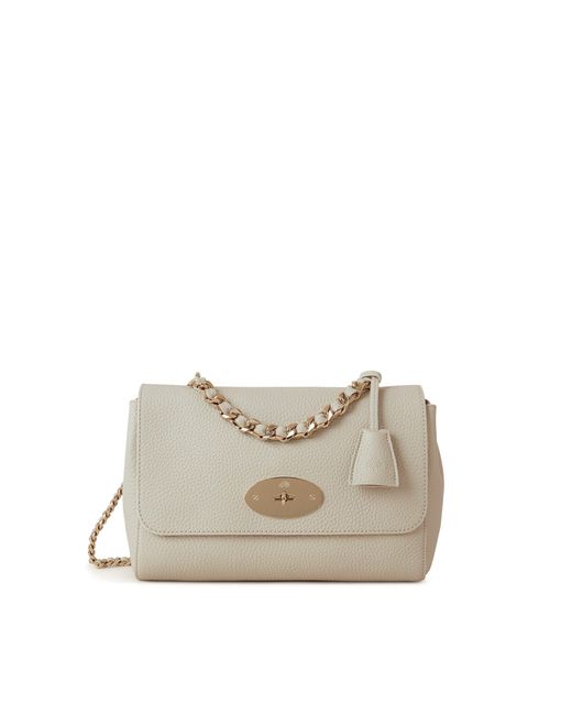 Mulberry Natural Medium Top Handle Lily