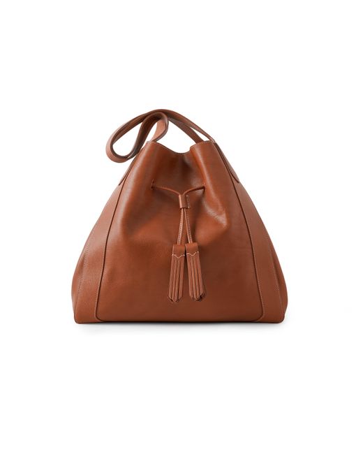 Mulberry Brown Millie Tote In Oak Legacy Nvt