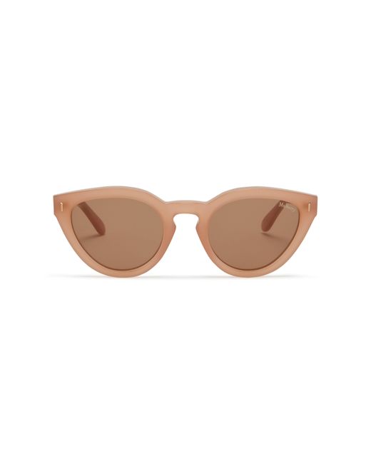 Mulberry Natural Blondie Sunglasses In Nude Acetate