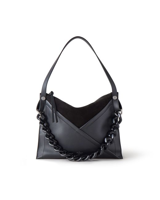 Mulberry Large M Zipped in Black | Lyst
