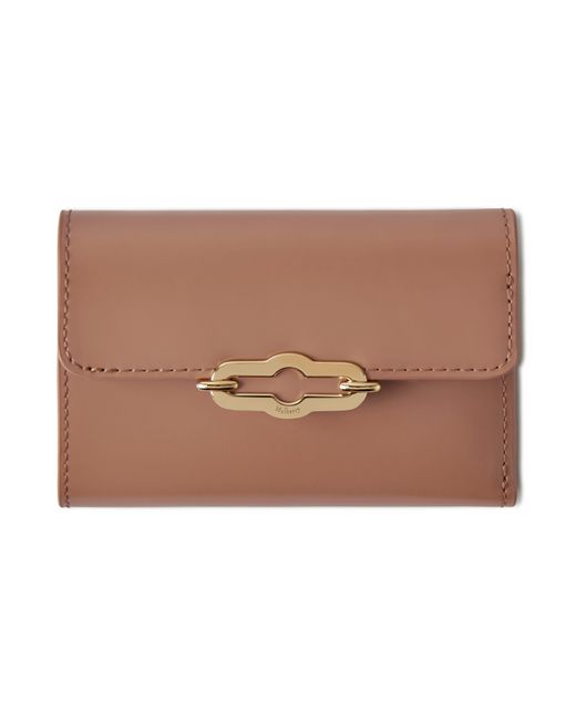 Mulberry Brown Pimlico Compact Wallet