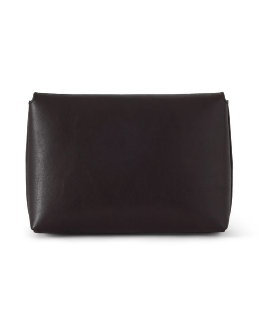 Mulberry Black Darley Cosmetic Pouch X British Pasture Leather Vintage Ebony